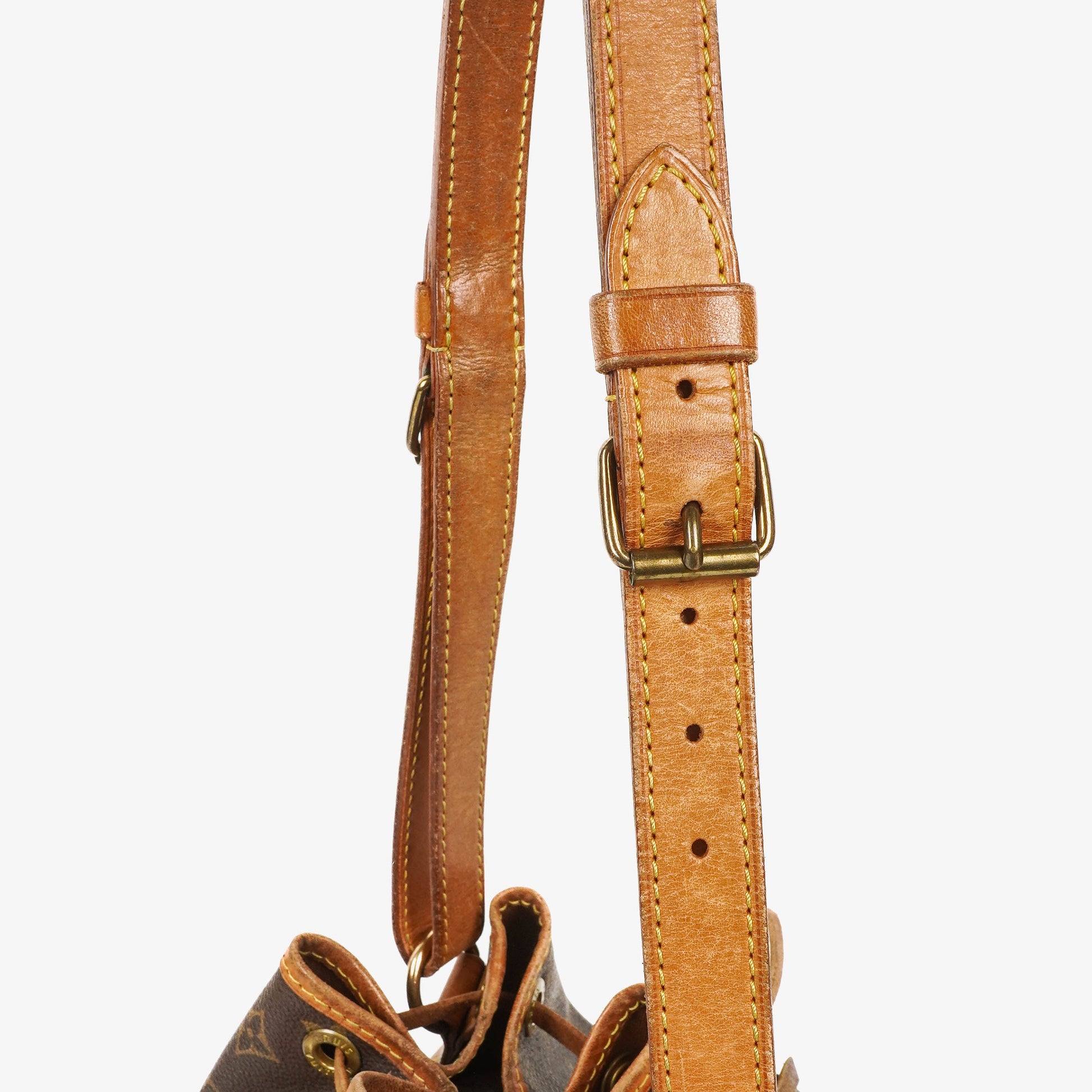 Louis Vuitton Petit Noe Schultertasche aus Monogramm-Canvas
