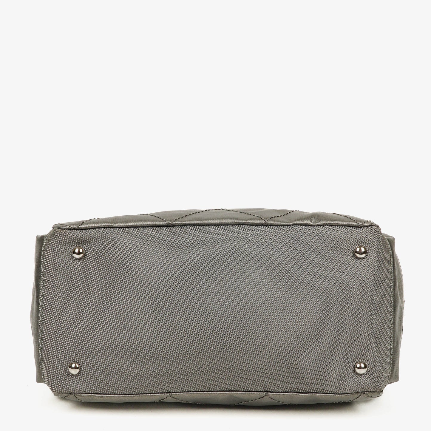 Chanel Paris-Biarritz Hobo Tasche in Silber und Creme