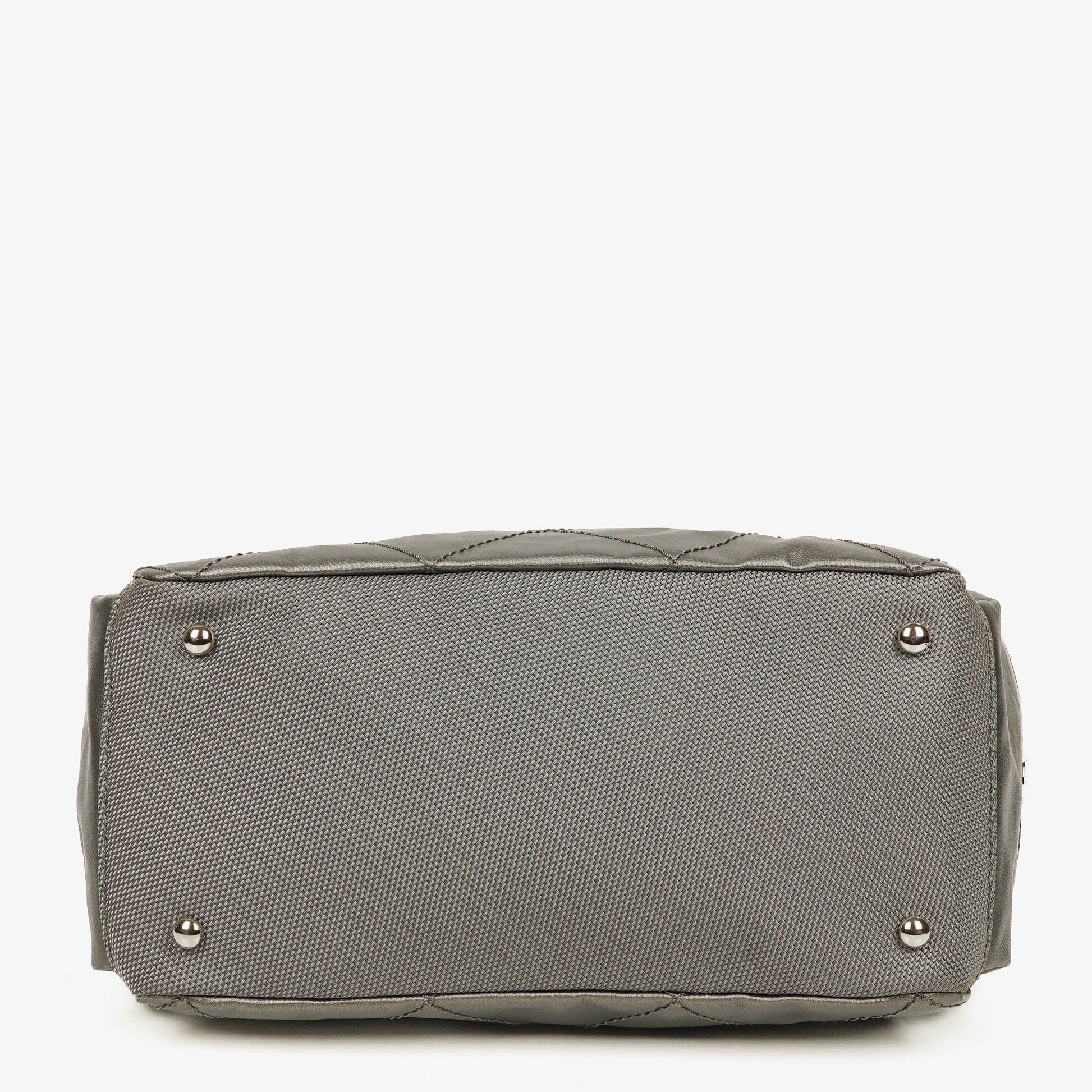 Chanel Paris-Biarritz Hobo Tasche in Silber und Creme
