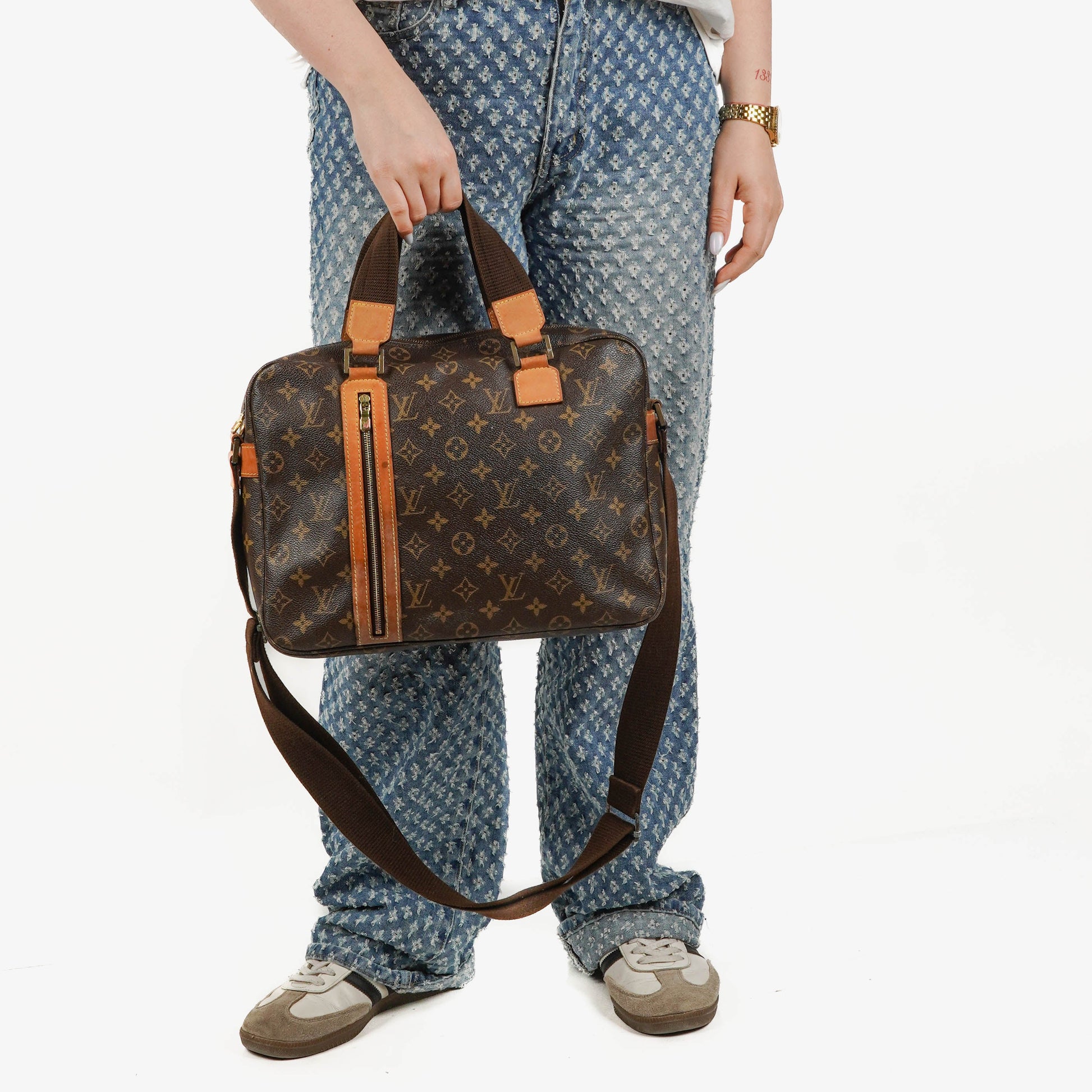 Louis Vuitton Sac Bosphore Aktentasche mit Monogramm