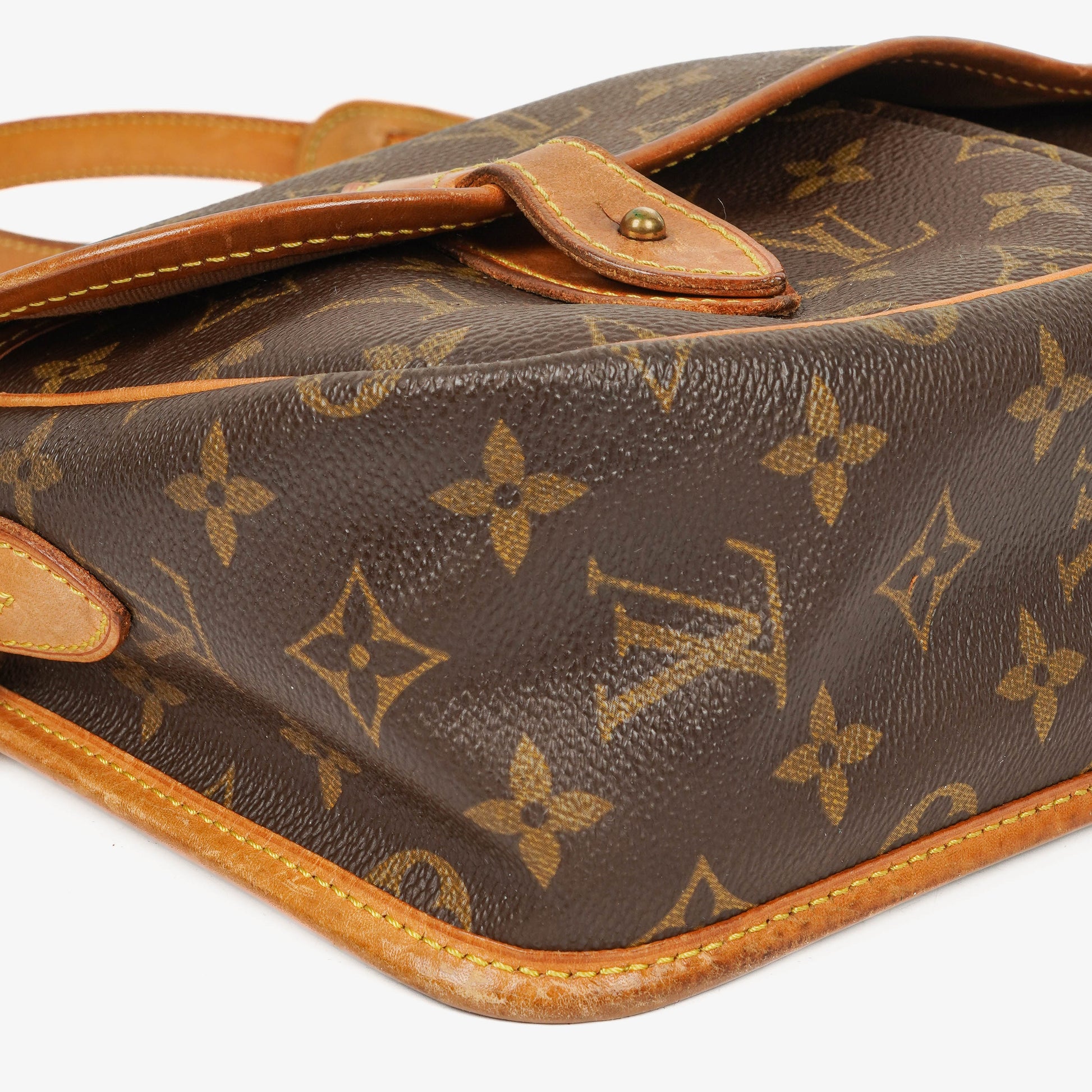 Louis Vuitton Vintage Sac Gibeciere MM Tasche aus Monogramm-Canvas