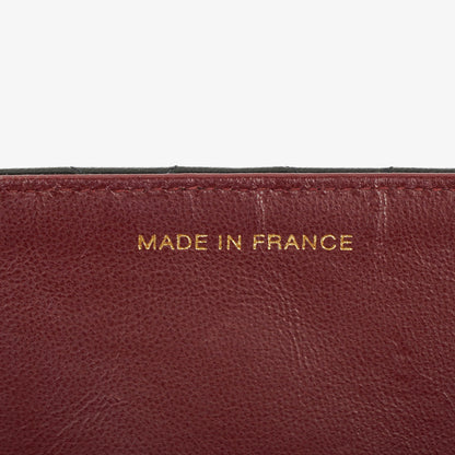 Chanel Medium Classic Single Flap Tasche aus schwarzem gestepptem Lammleder mit 24K vergoldeten Beschlägen