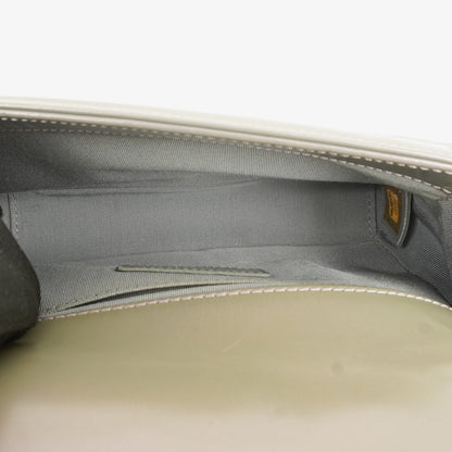 Chanel kleine Boy Flap Tasche aus helllila irisierendem glänzendem Kalbsleder
