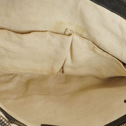 Gucci Soho Tasche aus schwarzem genarbtem Leder