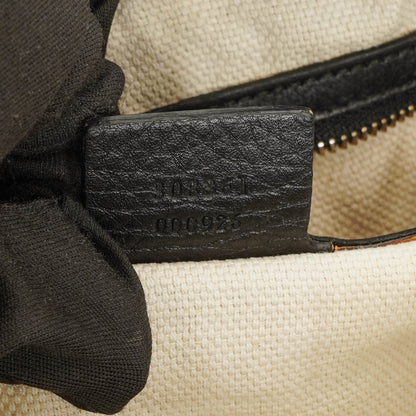 Gucci Soho Tasche aus schwarzem genarbtem Leder