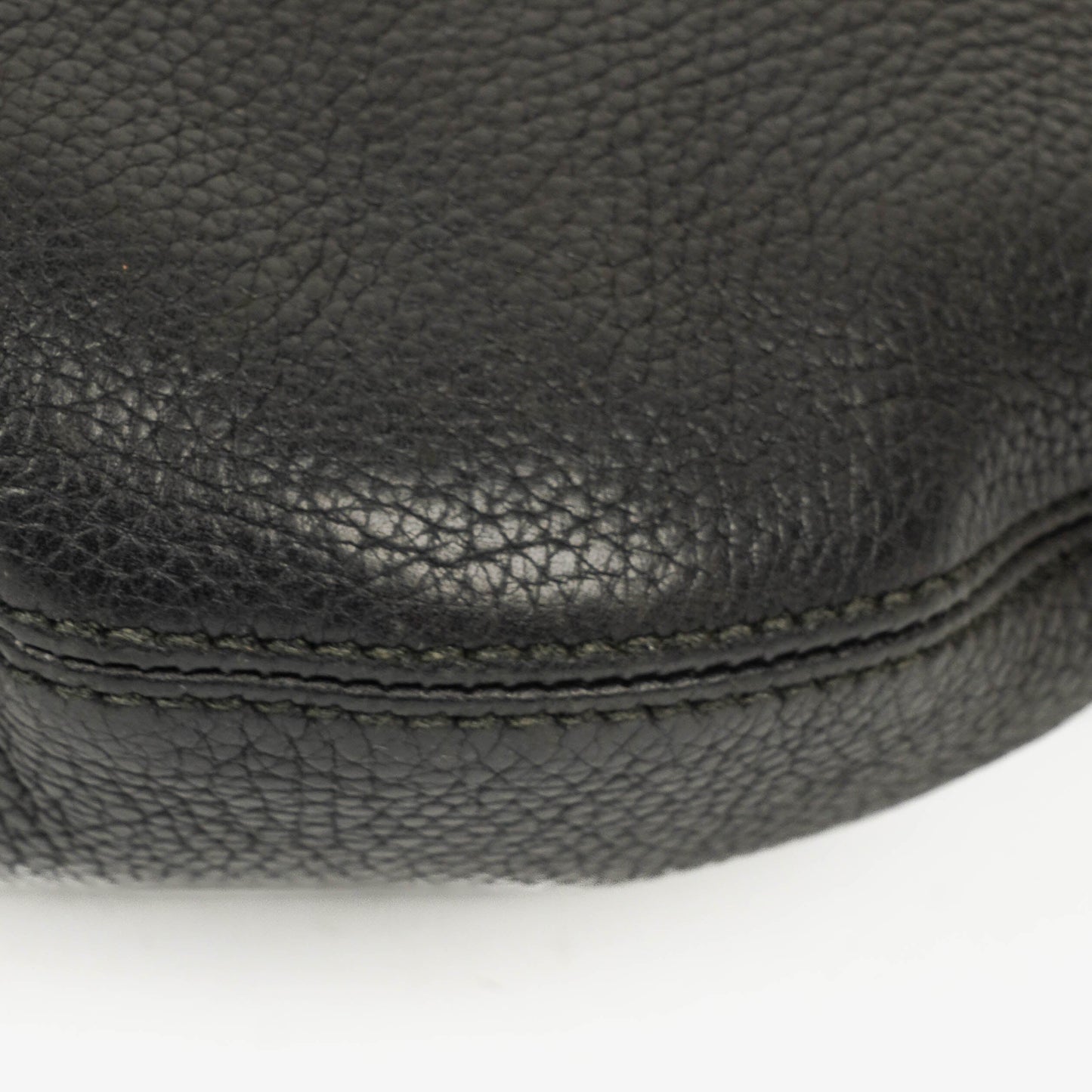 Gucci Soho Tasche aus schwarzem genarbtem Leder
