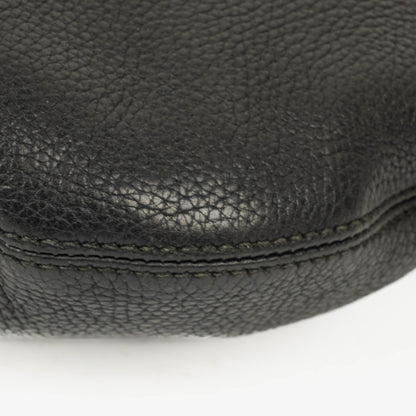 Gucci Soho Tasche aus schwarzem genarbtem Leder