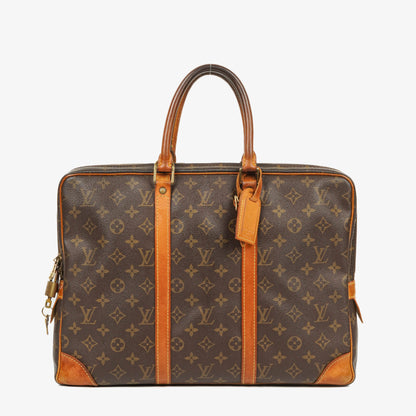 Louis Vuitton Porte Documents Voyage Aktentasche aus Monogram Canvas