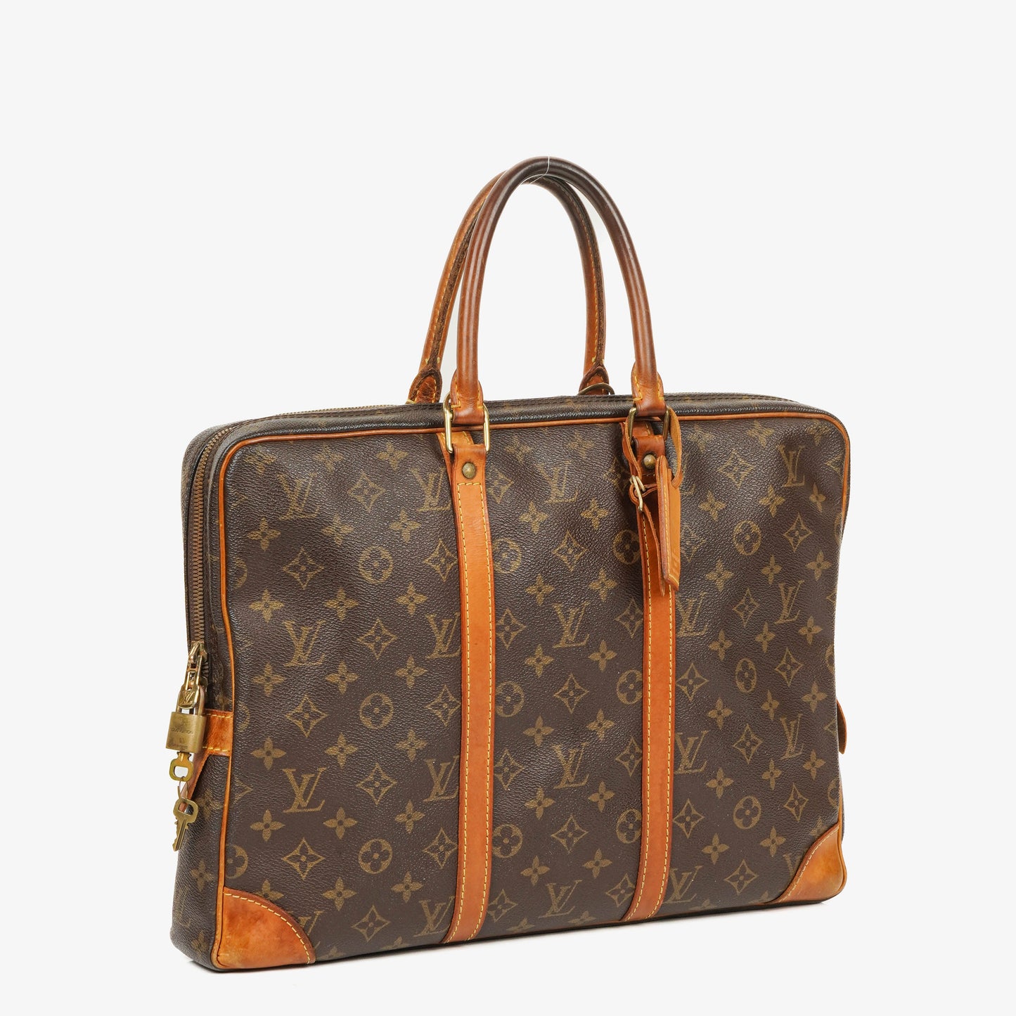 Louis Vuitton Porte Documents Voyage Aktentasche aus Monogram Canvas