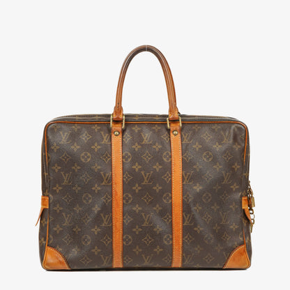 Louis Vuitton Porte Documents Voyage Aktentasche aus Monogram Canvas