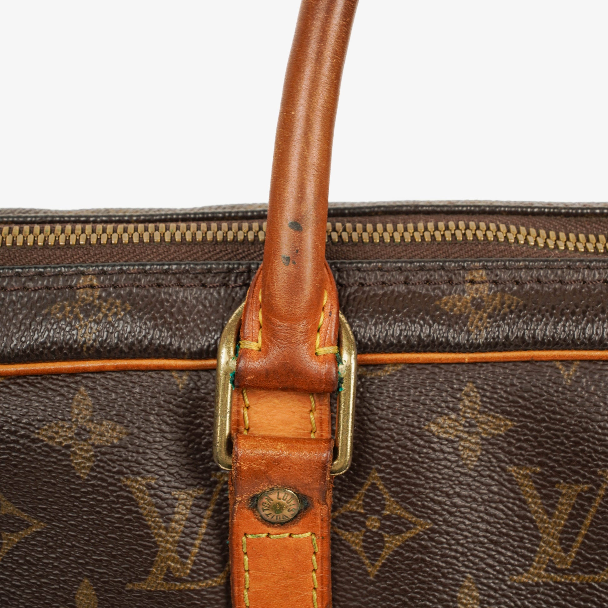 Louis Vuitton Porte Documents Voyage Aktentasche aus Monogram Canvas