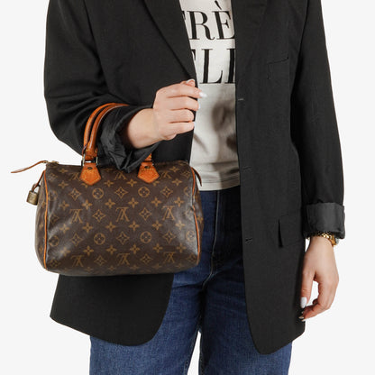 Louis Vuitton Speedy 25 Monogram Canvas Tasche
