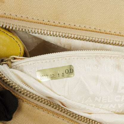 Chanel Vintage Marshmallow CC Tragetasche aus Canvas