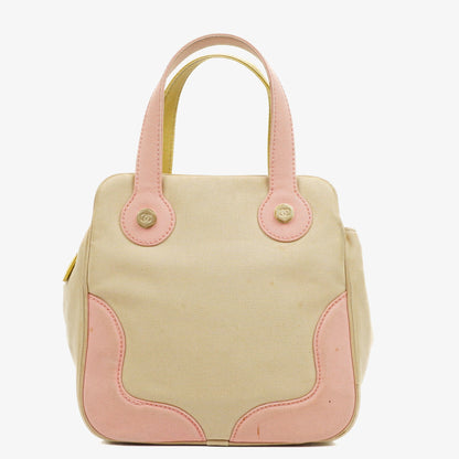 Chanel Vintage Marshmallow CC Tragetasche aus Canvas