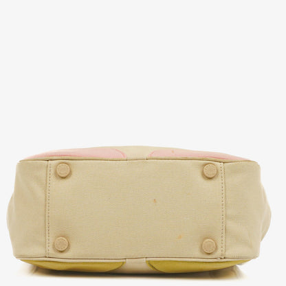 Chanel Vintage Marshmallow CC Tragetasche aus Canvas