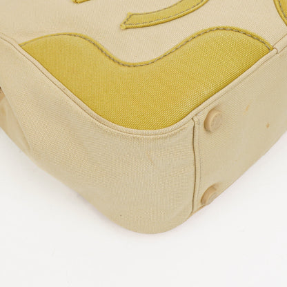 Chanel Vintage Marshmallow CC Tragetasche aus Canvas