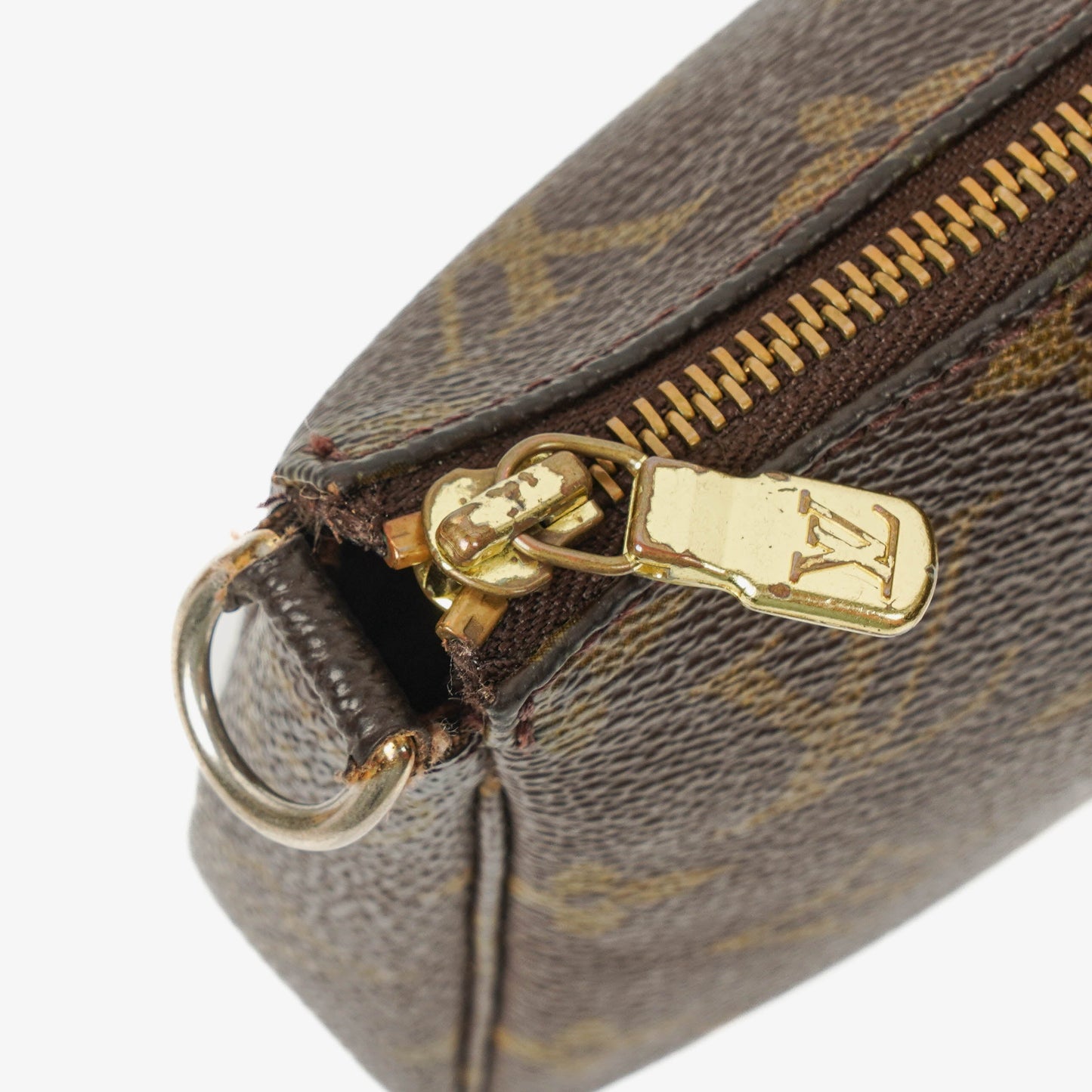 Louis Vuitton Pochette Accessoires Monogram Canvas Clutch Handtasche