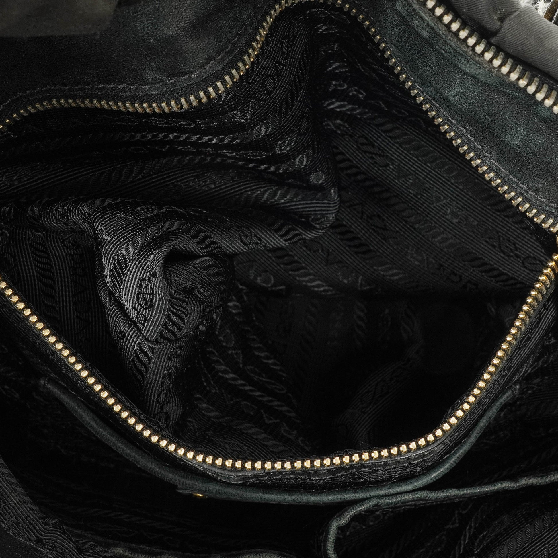 Prada Tessuto Gaufre Nero Tasche