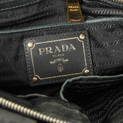 Prada Tessuto Gaufre Nero Tasche