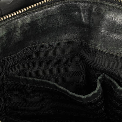 Prada Tessuto Gaufre Nero Tasche