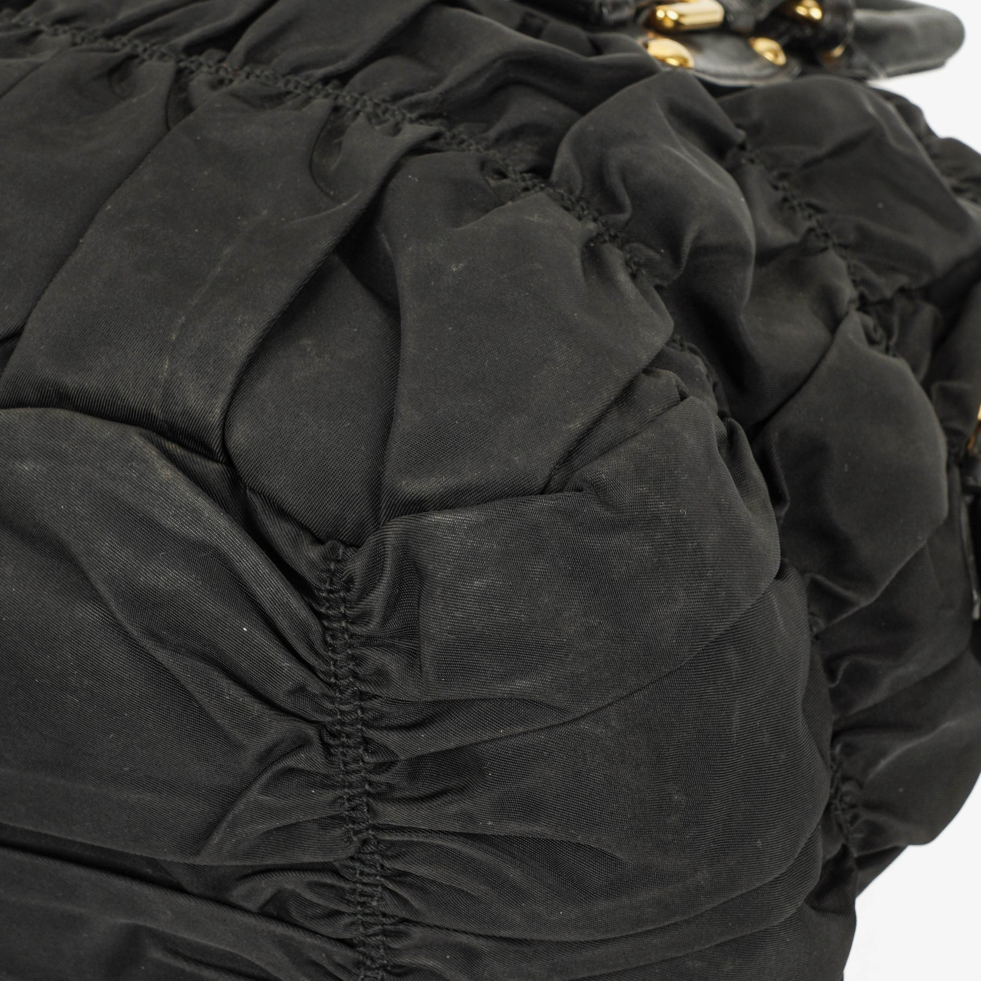 Prada Tessuto Gaufre Nero Tasche