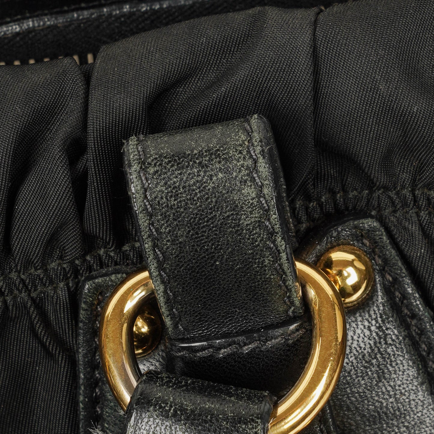 Prada Tessuto Gaufre Nero Tasche