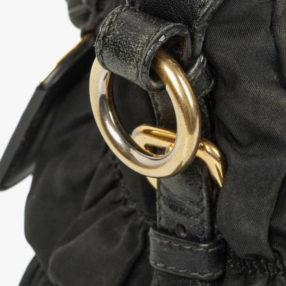 Prada Tessuto Gaufre Nero Tasche