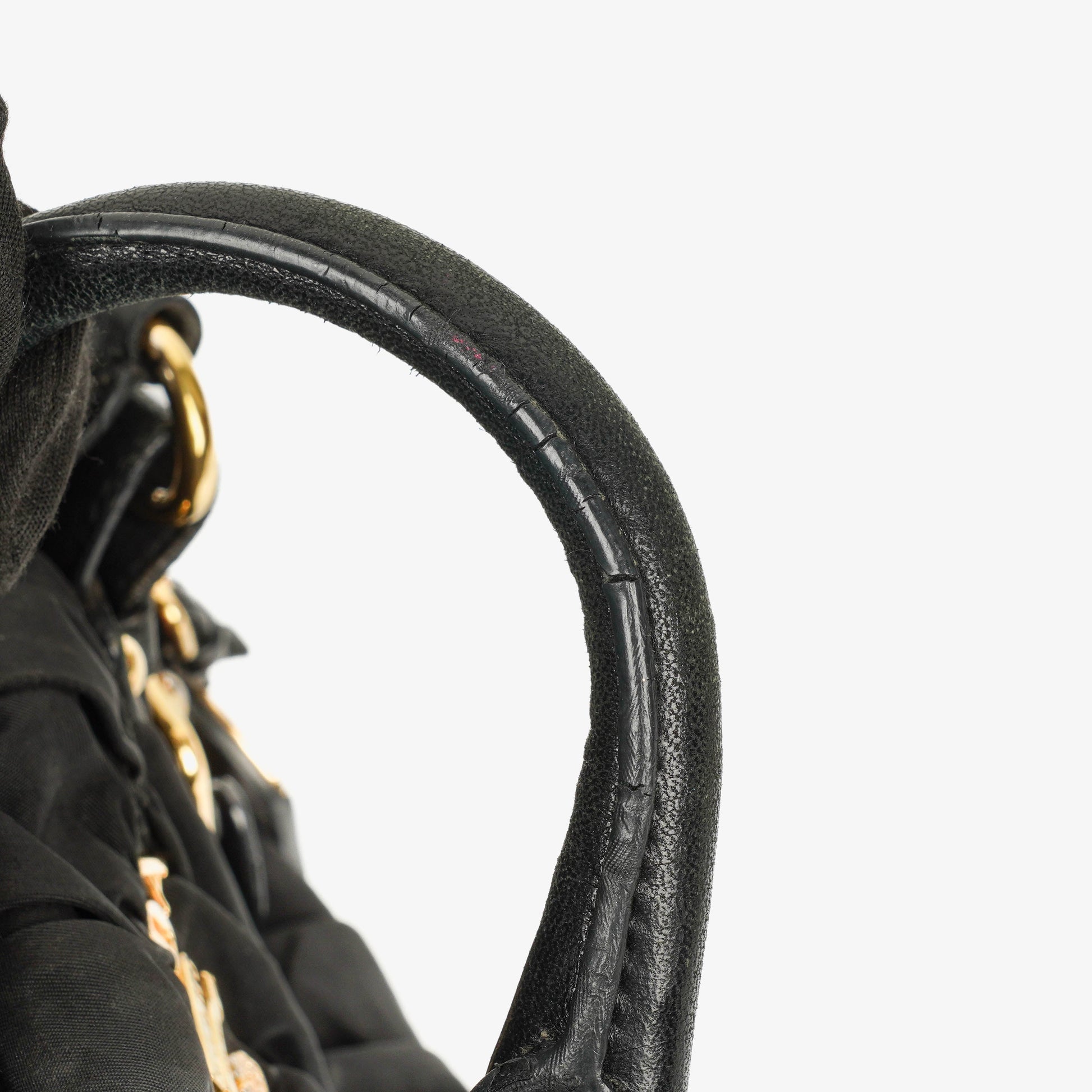 Prada Tessuto Gaufre Nero Tasche