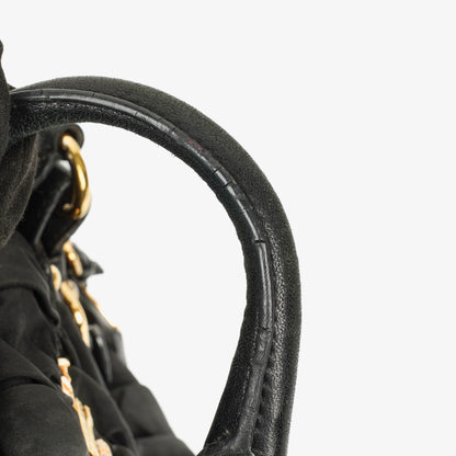 Prada Tessuto Gaufre Nero Tasche