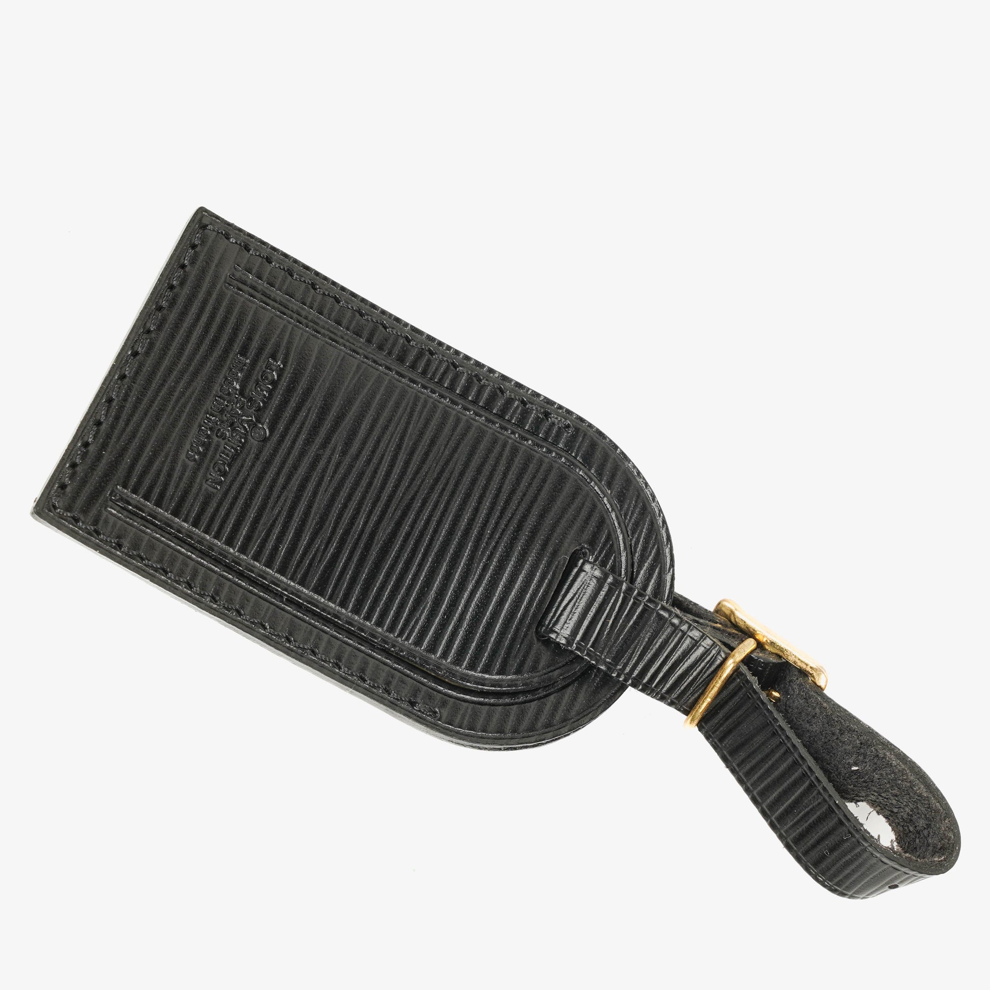 Louis Vuitton Adressanhänger und Griffhalter aus Leder