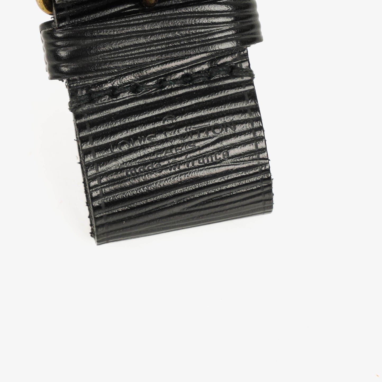 Louis Vuitton Adressanhänger und Griffhalter aus Leder