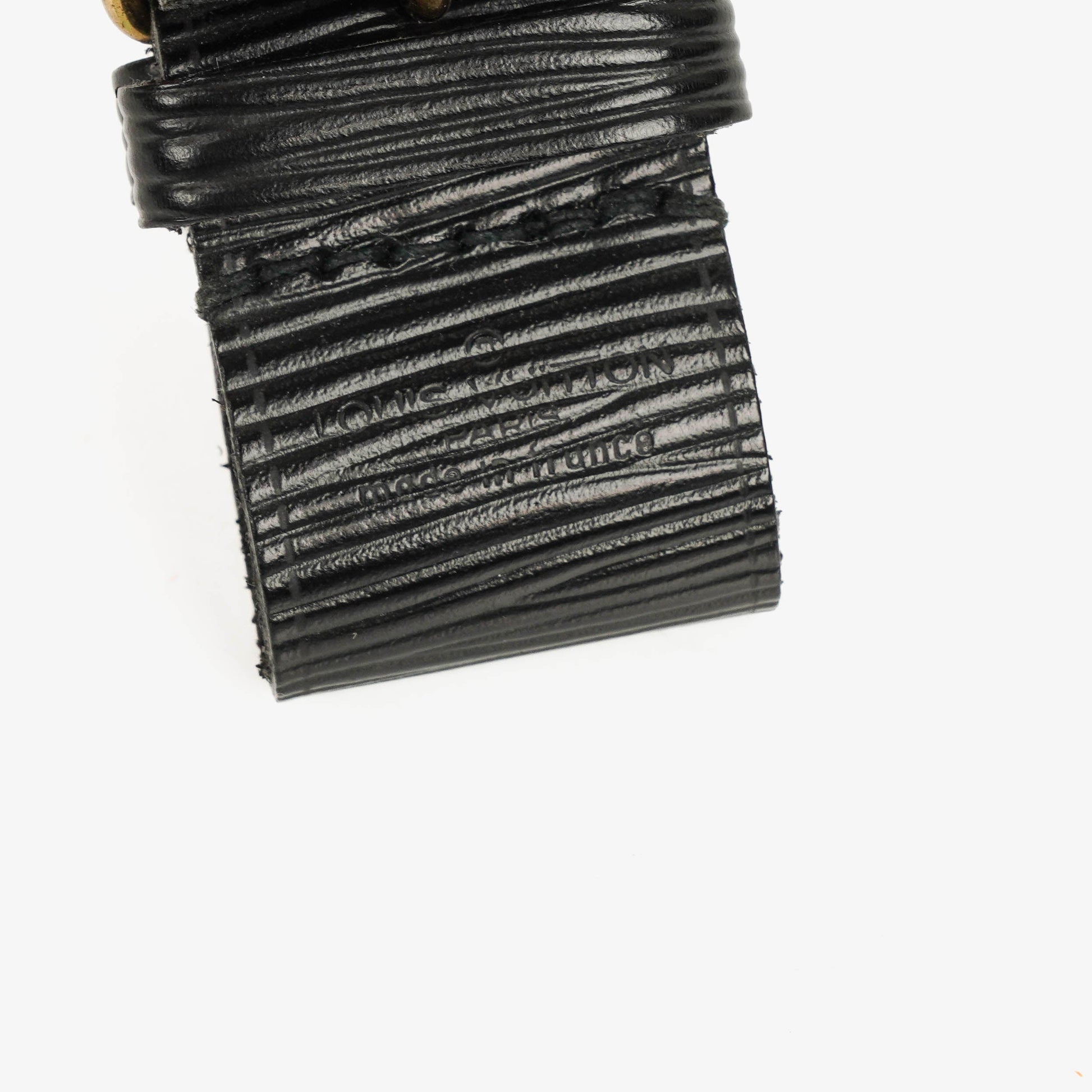 Louis Vuitton Adressanhänger und Griffhalter aus Leder