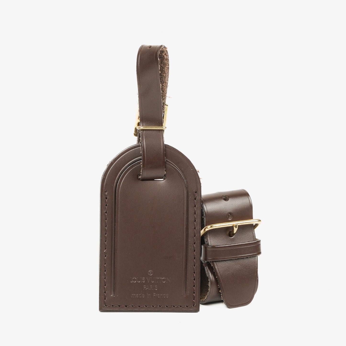 Louis Vuitton Adressanhänger und Griffhalter aus Leder