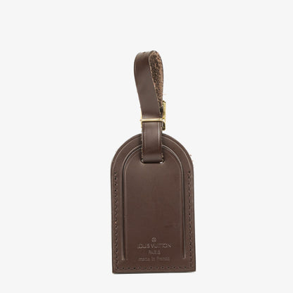 Louis Vuitton Adressanhänger und Griffhalter aus Leder