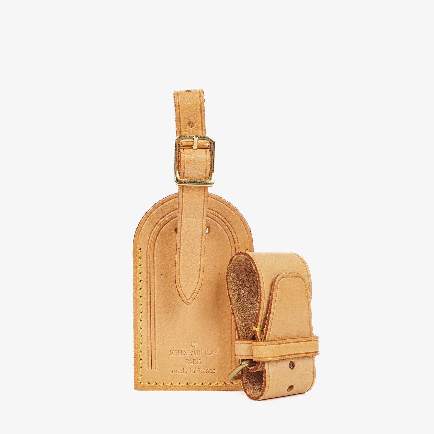 Louis Vuitton Adressanhänger und Griffhalter aus Leder