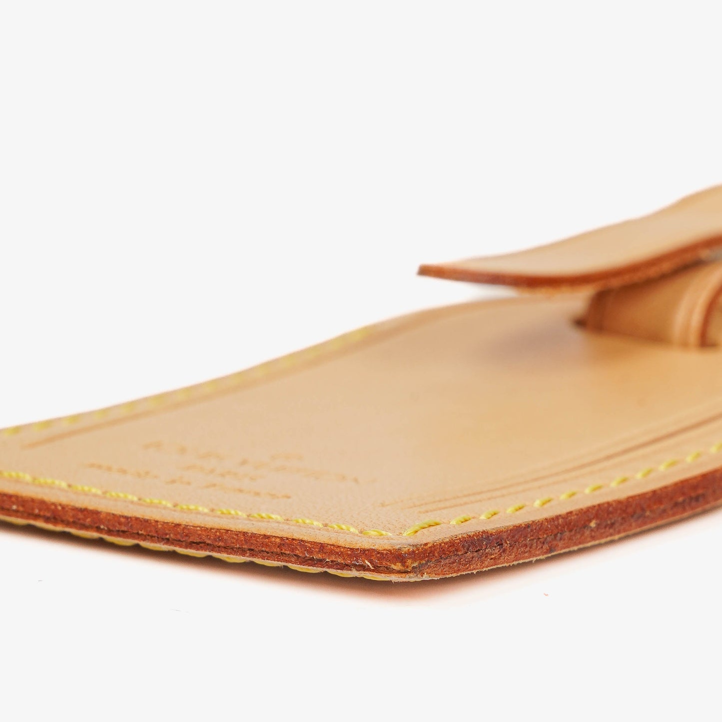 Louis Vuitton Adressanhänger und Griffhalter aus Leder