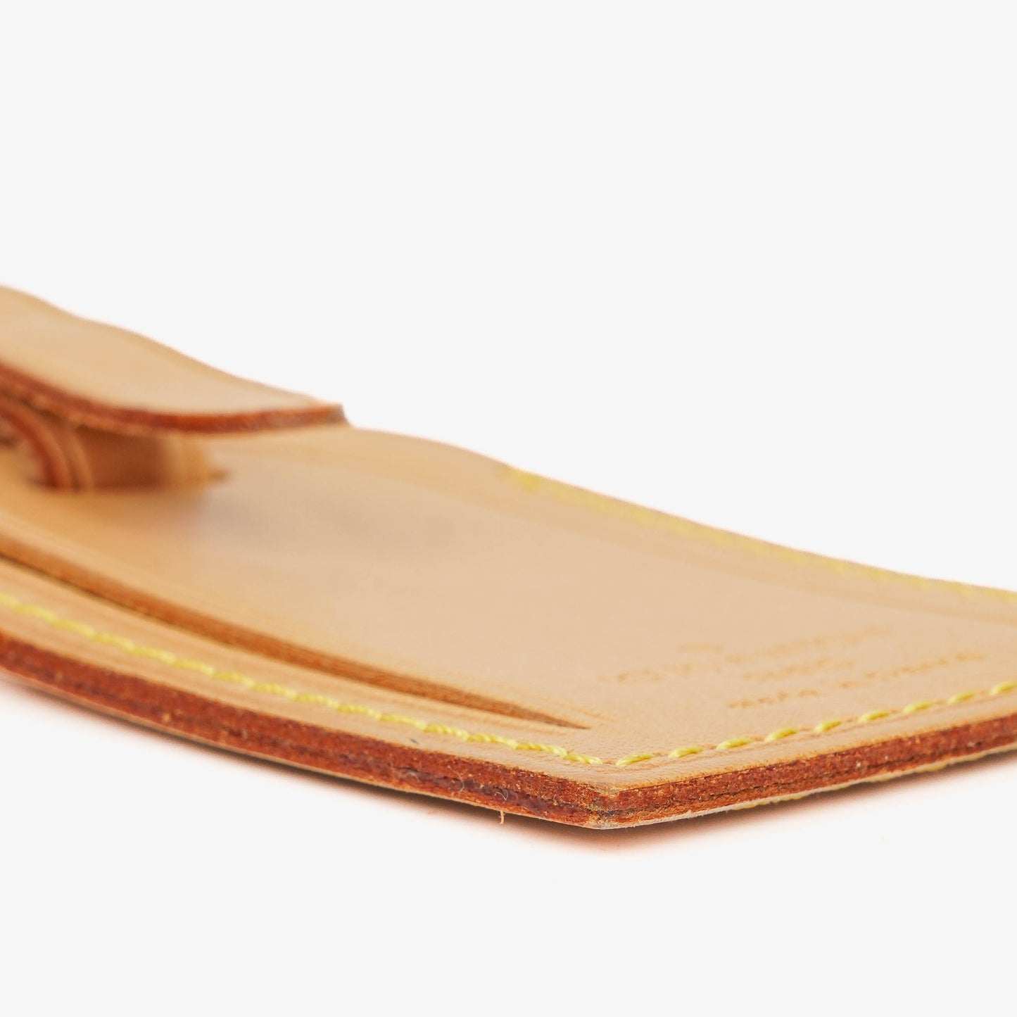 Louis Vuitton Adressanhänger und Griffhalter aus Leder