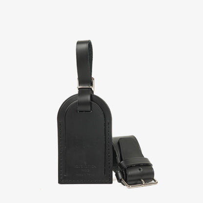 Louis Vuitton Adressanhänger und Griffhalter aus schwarzem Epi-Leder