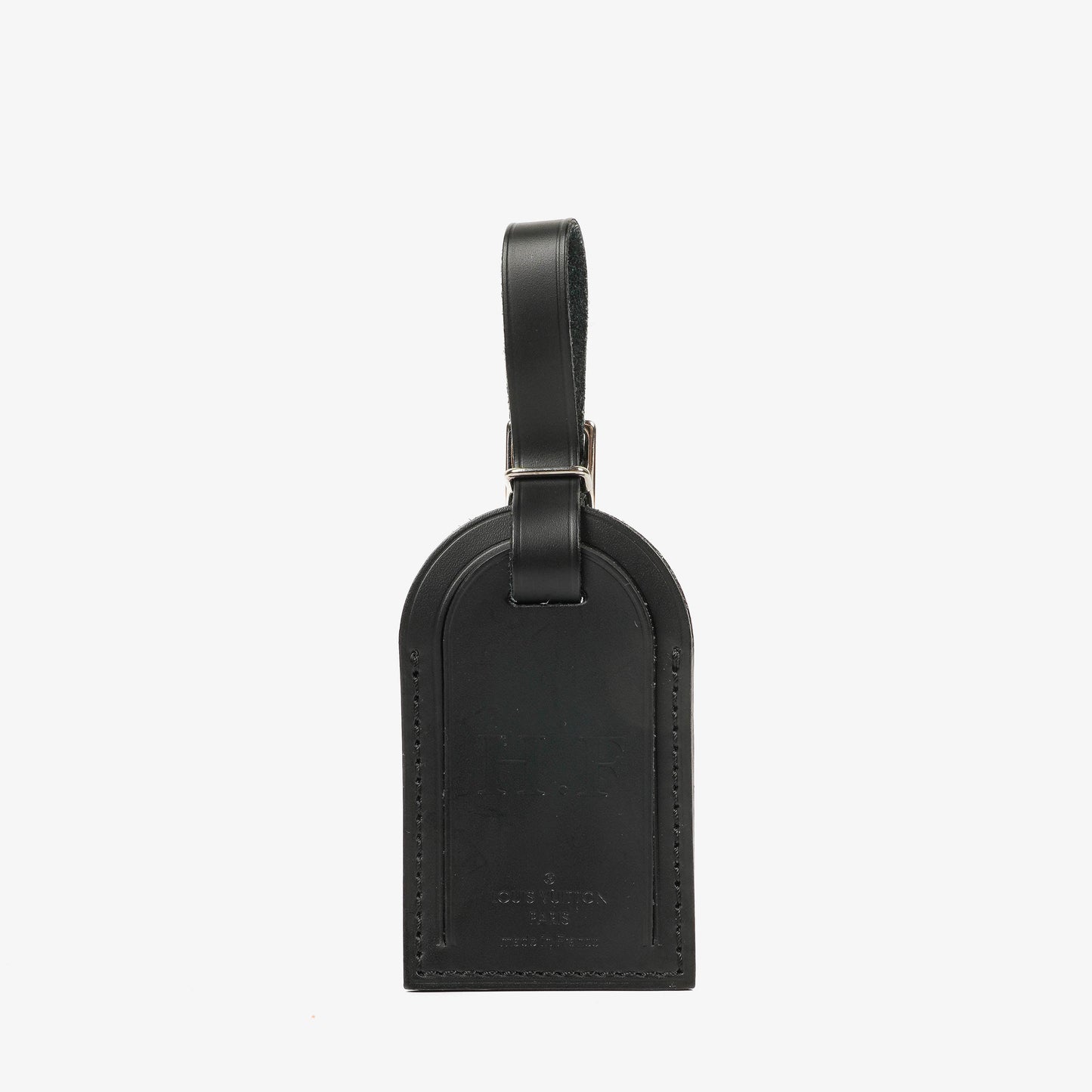 Louis Vuitton Adressanhänger und Griffhalter aus schwarzem Epi-Leder
