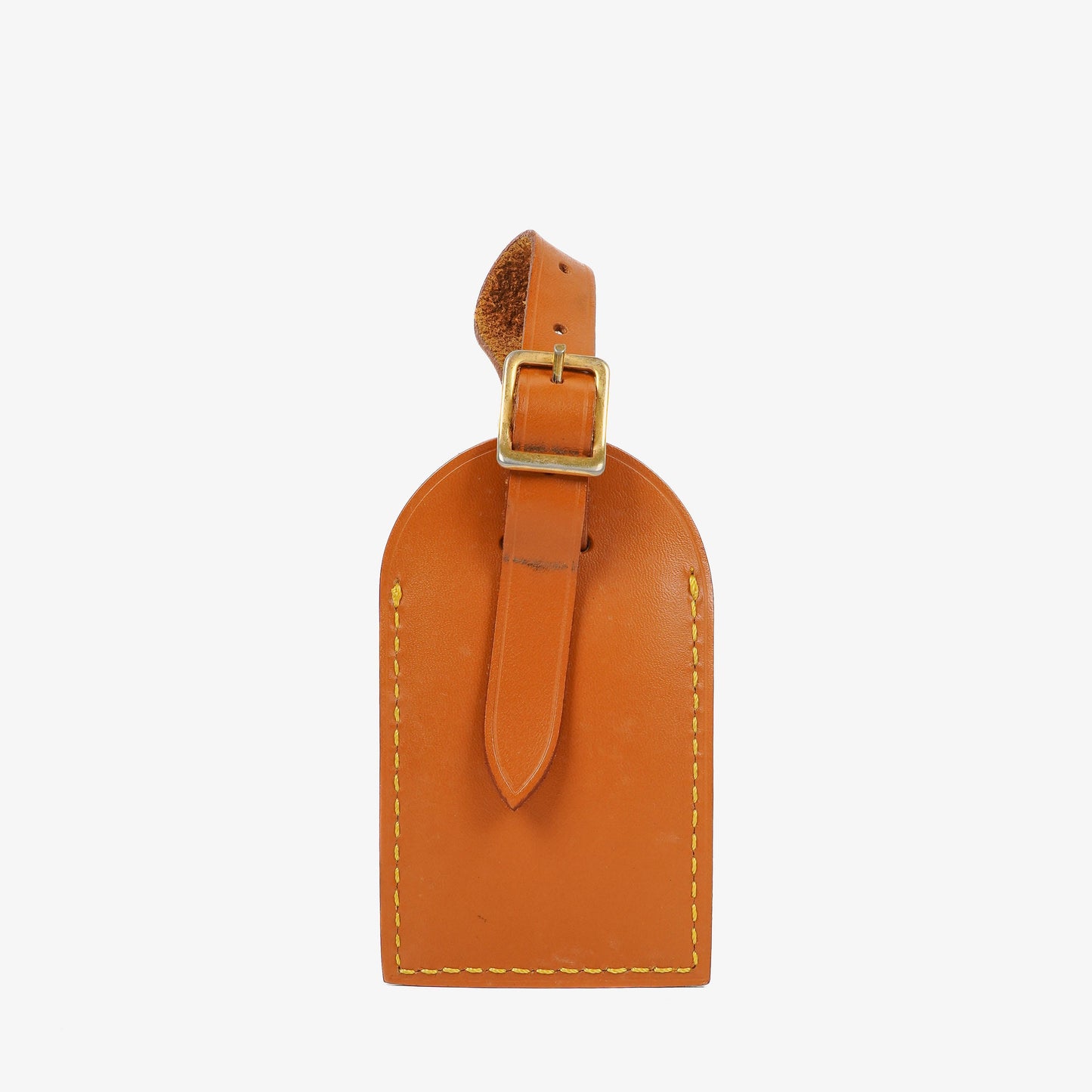 Louis Vuitton Adressanhänger und Griffhalter aus braunem Leder