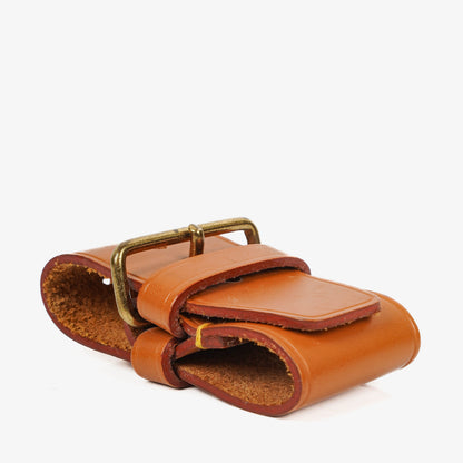 Louis Vuitton Adressanhänger und Griffhalter aus braunem Leder