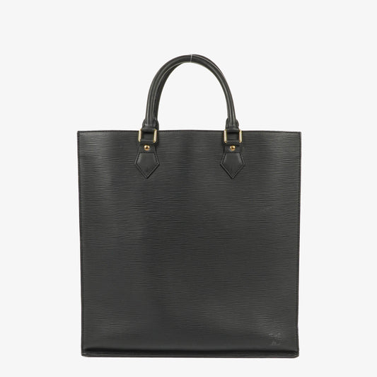 Louis Vuitton Sac Plat Tasche aus schwarzem Epi-Leder