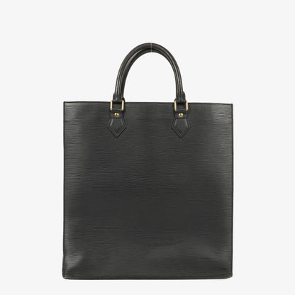 Louis Vuitton Sac Plat Tasche aus schwarzem Epi-Leder