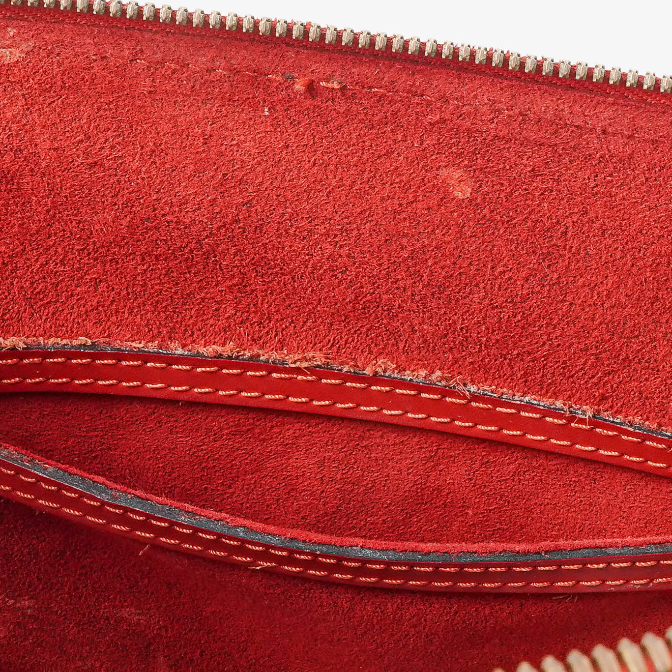 Louis Vuitton Alma PM Handtasche aus rotem Epi-Leder