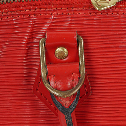 Louis Vuitton Alma PM Handtasche aus rotem Epi-Leder