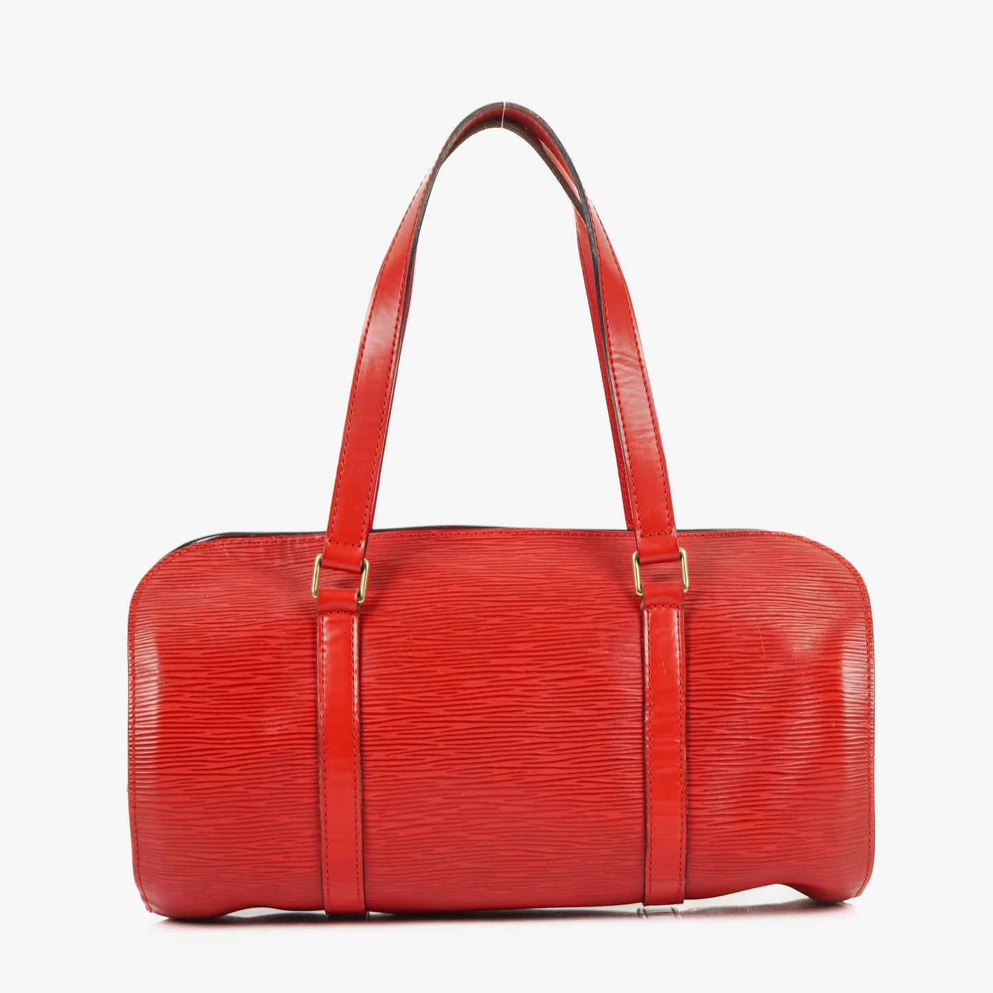 Louis Vuitton Soufflot Handtasche aus rotem Epi-Leder