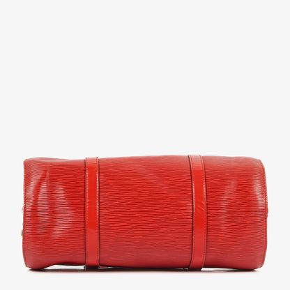 Louis Vuitton Soufflot Handtasche aus rotem Epi-Leder