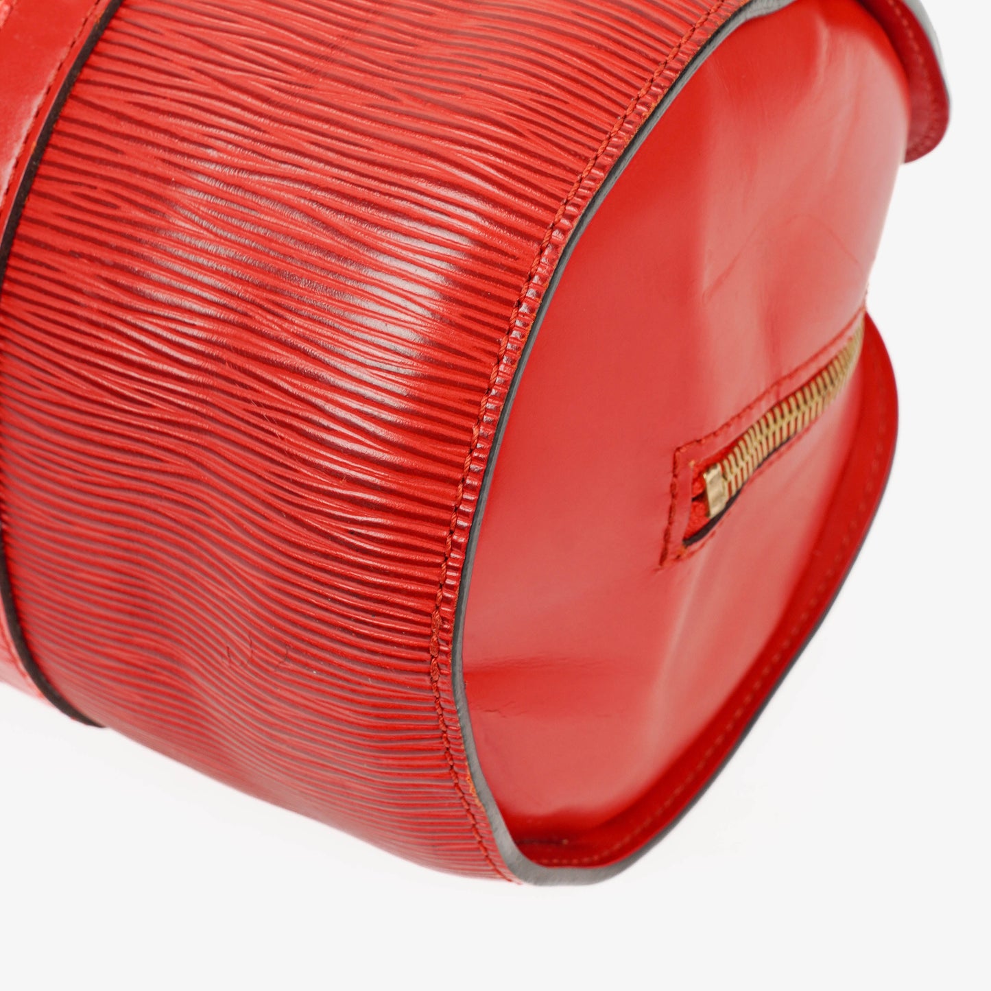 Louis Vuitton Soufflot Handtasche aus rotem Epi-Leder
