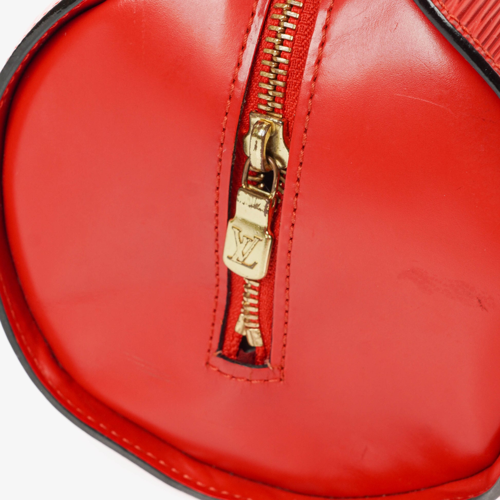 Louis Vuitton Soufflot Handtasche aus rotem Epi-Leder