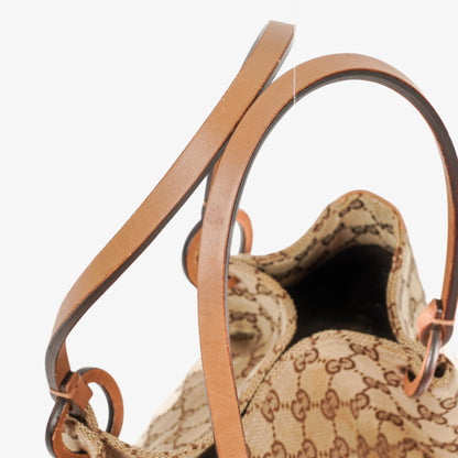 Gucci GG Canvas Tote Bag in Beige